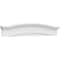 Ekena Millwork Eyebrow Architectural Grade PVC Pediment, 64"W x 10-1/2"H x 2-3/4"P PEDP064X105EYE00 - alternate 1
